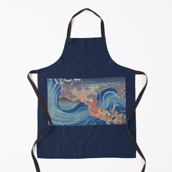 Item preview, Matsuo Bashō (松尾芭蕉): A wild sea— In the distance over Sado The Milky Way designed and sold by artbleed.