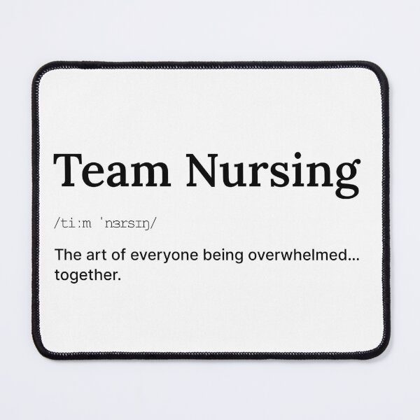 Item preview, Team Nursing – We Survived Together designed and sold by RizVibes.