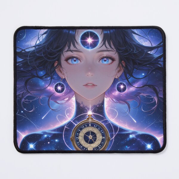Item preview, The Astral Seer – Cosmic Compass and Anime Fantasy Art designed and sold by Xynith.