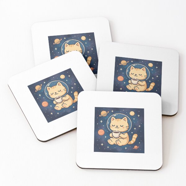 Item preview, Cosmic Coffee Cat designed and sold by Vision Designs.