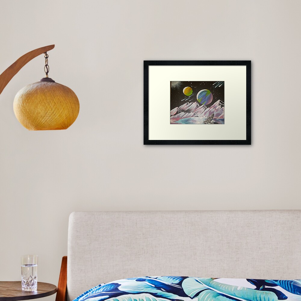 Item preview, Framed Art Print designed and sold by NatyWhiteStar.