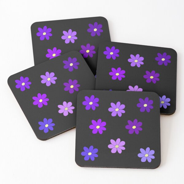 Item preview, Purple Daisy Flowers designed and sold by Leapingdoe.