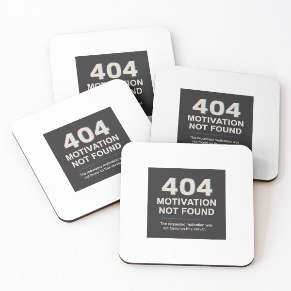 Item preview, 404: Motivation Not Found designed and sold by Vision Designs.