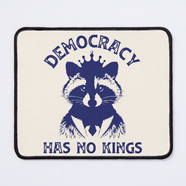Item preview, Democracy Has No Kings T-Shirt – Patriotic Anti-Monarchy Statement Tee designed and sold by legendaryskins.