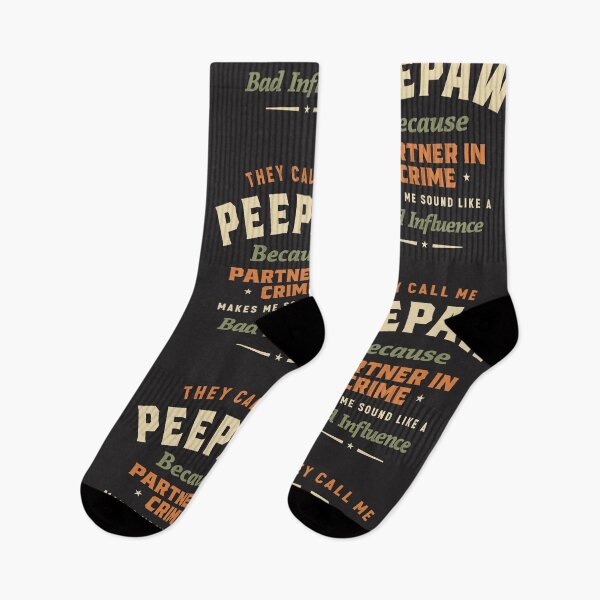 Item preview, They Call Me Peepaw Partner In Crime Grandpa Humor designed and sold by cidolopez.