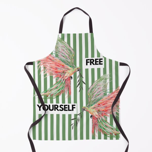 Item preview, Free Yourself Colourful Birds Quote designed and sold by EYE ILLUSTRATE  GRAPHICS.