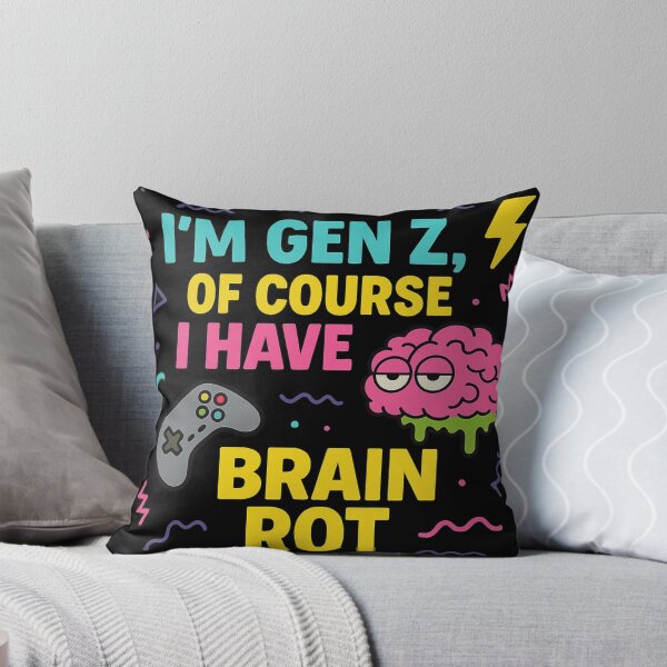 Artikelvorschau, Gen Z Brain Rot Design entworfen und verkauft von LevelUpLab.
