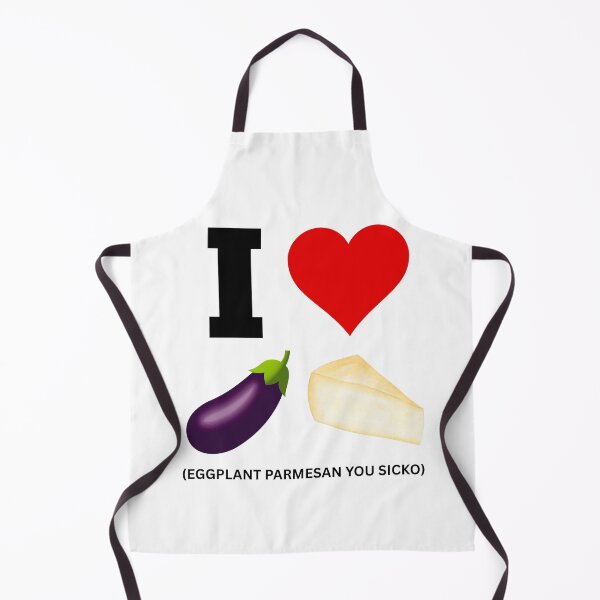 Item preview, I Heart eggplant parmesan! designed and sold by NicMacTees.
