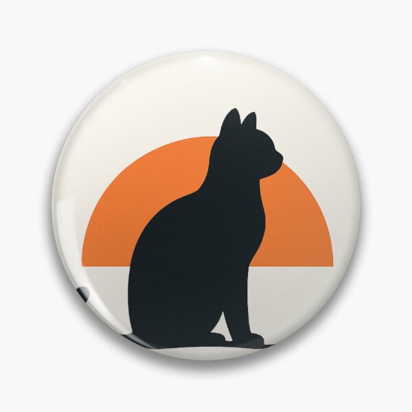 Item preview, Silhouette of Cat at Sunset designed and sold by TheBigbridge.