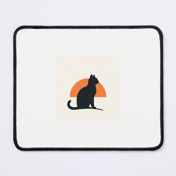 Item preview, Silhouette of Cat at Sunset designed and sold by TheBigbridge.