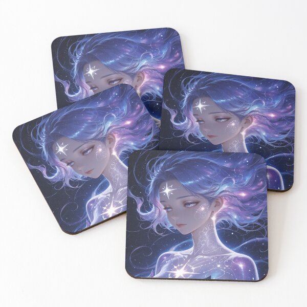 Item preview, Celestial Dreamer – Mystical Anime Fantasy Galaxy Illustration designed and sold by Xynith.