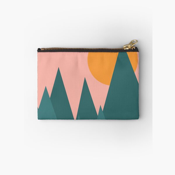 Item preview, Retro Mountain Scene Digital Art designed and sold by ElliPhotoandDesign.