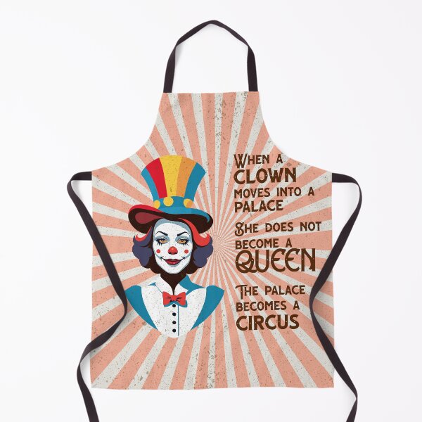 Item preview, Clown Woman in the Palace - Satirical Circus designed and sold by FocusChillax.
