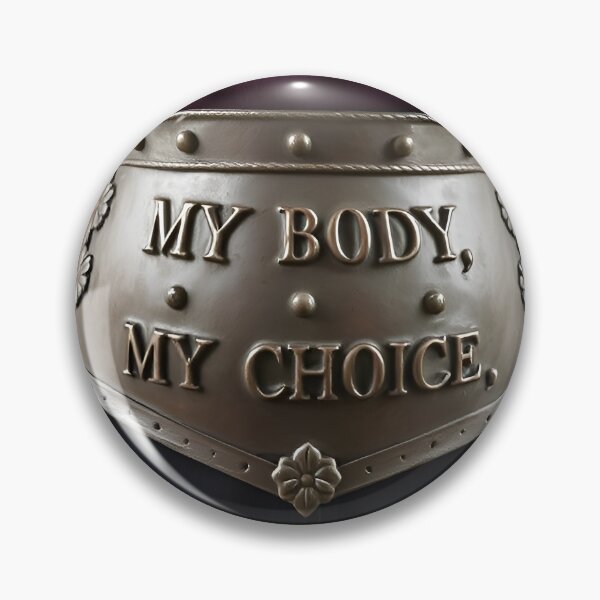 Item preview, My Body, My Choice – Empowerment Feminist Protest Art designed and sold by KoliBabb.