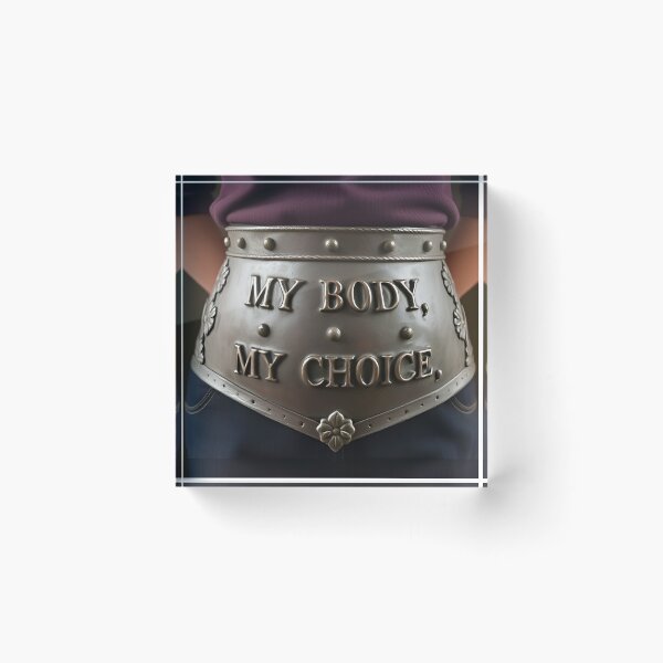 Item preview, My Body, My Choice – Empowerment Feminist Protest Art designed and sold by KoliBabb.