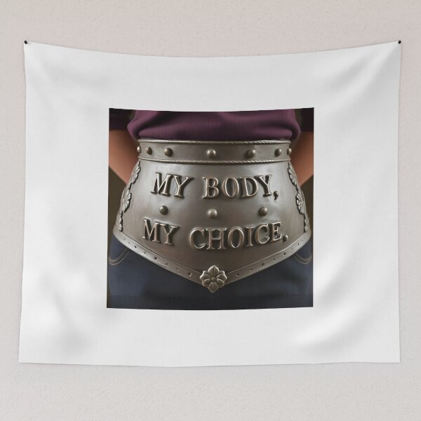 Item preview, My Body, My Choice – Empowerment Feminist Protest Art designed and sold by KoliBabb.