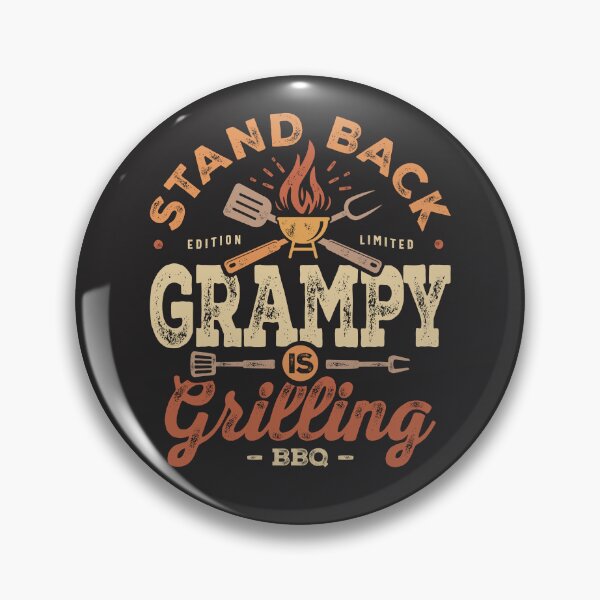 Item preview, Stand Back Grampy Is Grillin' Funny BBQ Grilling Grampy designed and sold by cidolopez.