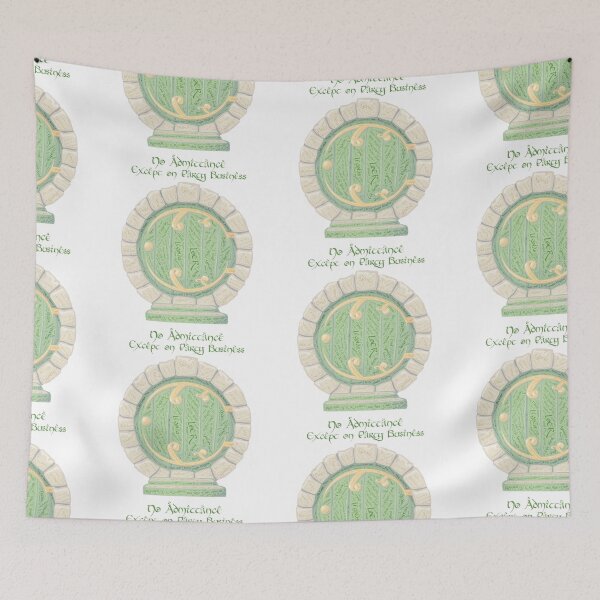 Item preview, The Round Door of Reluctant Adventures designed and sold by QuotablesGeek.