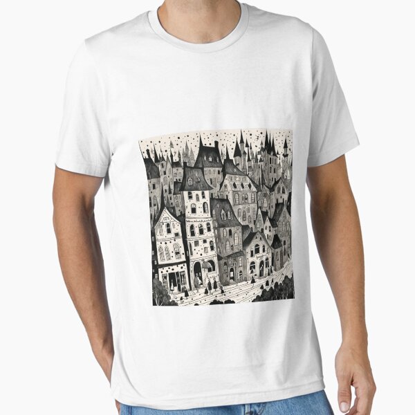 Item preview, Wunderliche viktorianische Straßenszene designed and sold by Uniqbim.