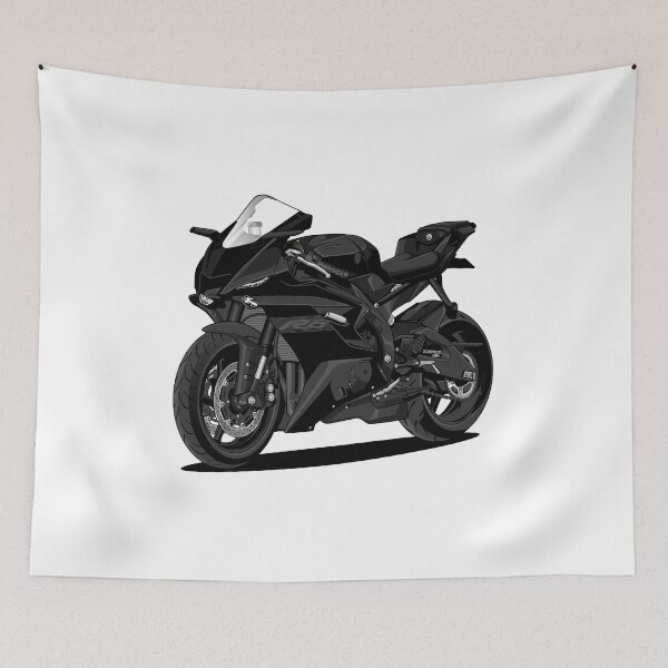 Item preview, YZF-R6 Black designed and sold by vektoranda.