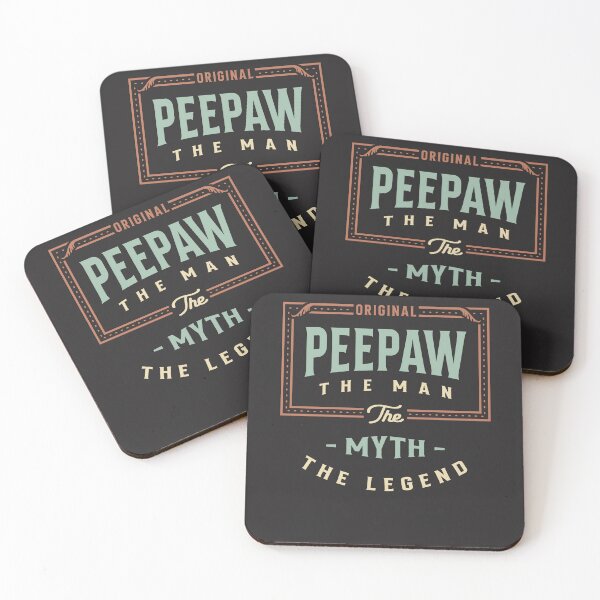 Item preview, Peepaw The Man The Myth The Legend Grandpa designed and sold by cidolopez.