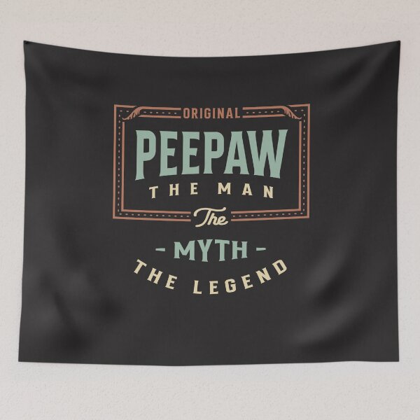 Item preview, Peepaw The Man The Myth The Legend Grandpa designed and sold by cidolopez.