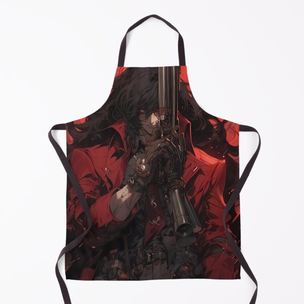 Item preview, Alucard Hellsing Anime Gunslinger Red Coat Dark Intense Gaze designed and sold by odcpappels.