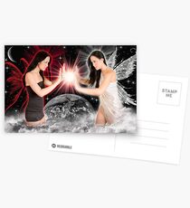 good vrs. eveil Postcards