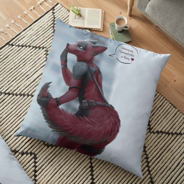 Anti-hero fox Bodenkissen