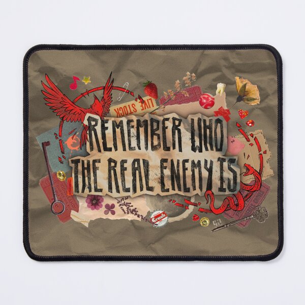Item preview, Remember Who The Real Enemy Is designed and sold by Mortal Wren.