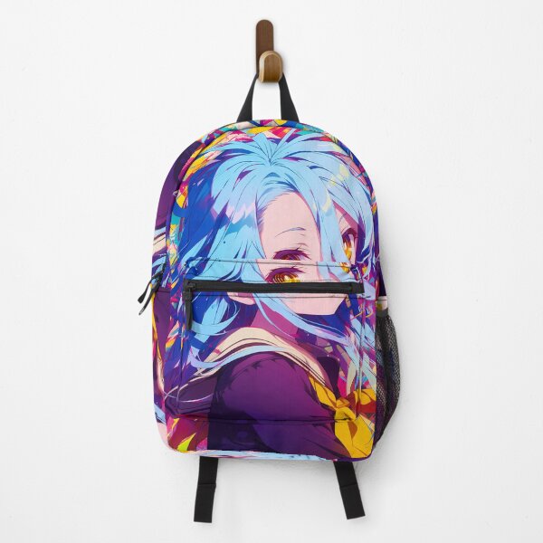 Item preview, Shiro No Game No Life Anime Colorful Whimsical Portrait Cute Genius designed and sold by rivettlihuiq.