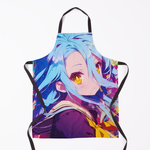 Item preview, Shiro No Game No Life Anime Colorful Whimsical Portrait Cute Genius designed and sold by rivettlihuiq.