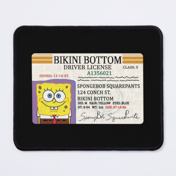 Artikelvorschau, SpongeBob Bikini Bottom Lizenz Lustige Cartoon-ID entworfen und verkauft von thundergearshop.