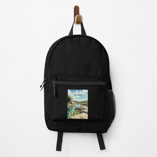 Item preview, Pedernales Falls State Park Texas Travel Art Vintage designed and sold by KrisSidDesigns.