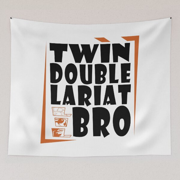 Item preview, Twin Double Lariat – Lil Bro Flow designed and sold by BlackCharShirts.