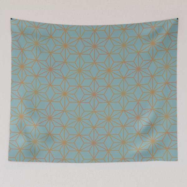 Item preview, Asanoha - Japanese Pattern in Modern Tones designed and sold by ideakokodesign.