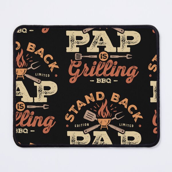 Item preview, Stand Back Pap Is Grillin' Funny BBQ Grilling Pap designed and sold by cidolopez.