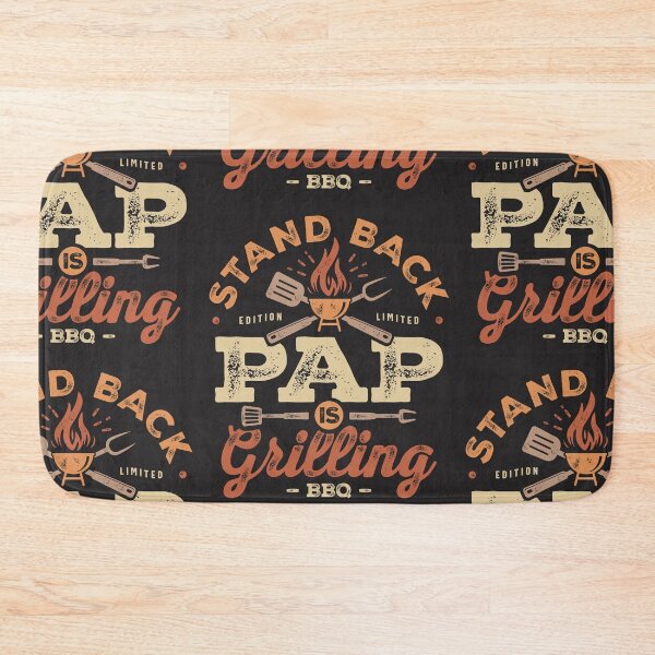Item preview, Stand Back Pap Is Grillin' Funny BBQ Grilling Pap designed and sold by cidolopez.