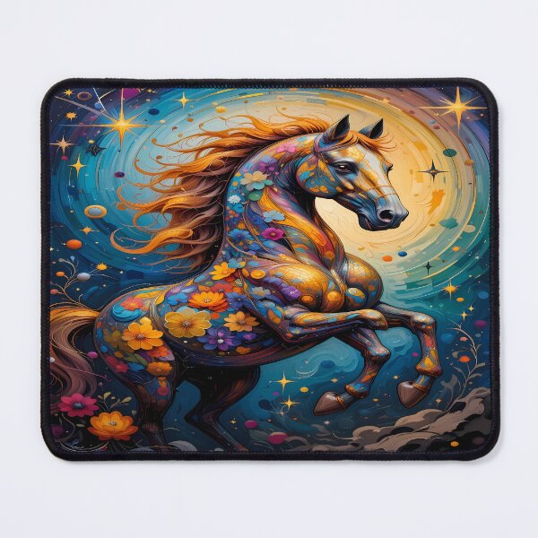 Item preview, Cosmic Horse – Mystical Artwork designed and sold by PawPrintStyles.