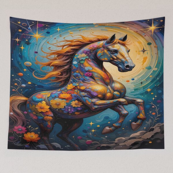 Item preview, Cosmic Horse – Mystical Artwork designed and sold by PawPrintStyles.