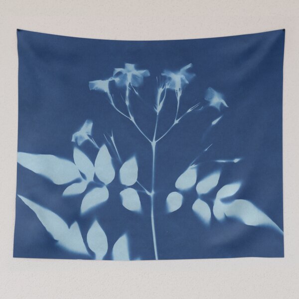 Item preview, Cyanotype Jasmine designed and sold by LymphomaLass.