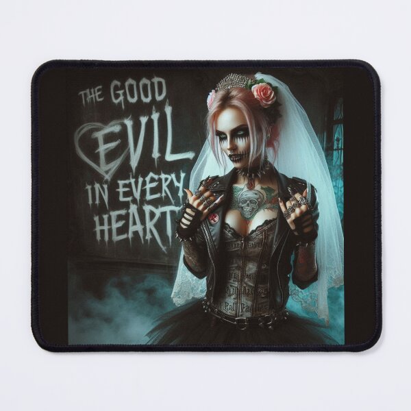 Item preview, Gothic Punk Bride Tattoo designed and sold by Voodoo Store Paranormal Collections.