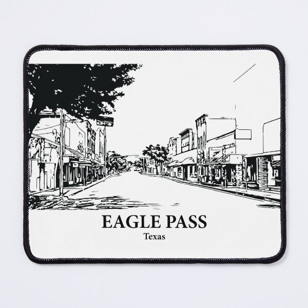 Item preview, Eagle Pass - Texas designed and sold by Lakeric Cityscapes.