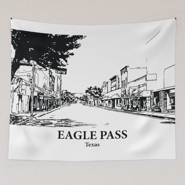 Item preview, Eagle Pass - Texas designed and sold by Lakeric Cityscapes.