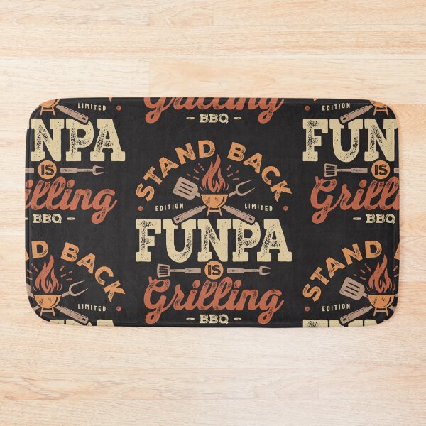 Item preview, Stand Back Funpa Is Grillin' Funny BBQ Grilling Funpa designed and sold by cidolopez.