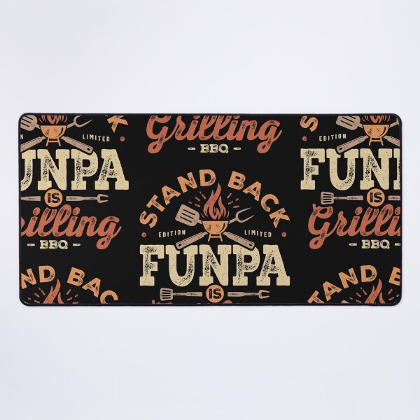 Item preview, Stand Back Funpa Is Grillin' Funny BBQ Grilling Funpa designed and sold by cidolopez.