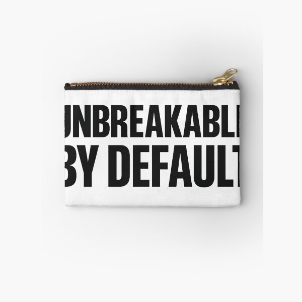 Item preview, Copy of Unbreakable By Default designed and sold by LevelUpLab.