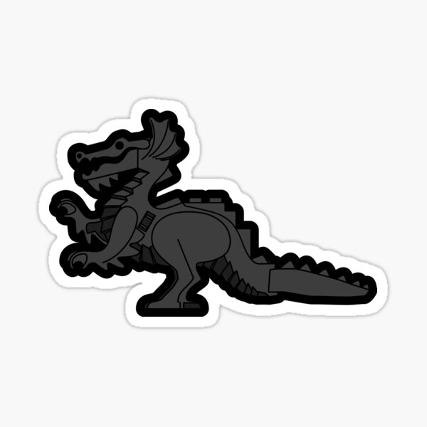 Artikel-Vorschau von KLASSISCHER SCHWARZER DRACHE, designt und verkauft von purplepixel.
