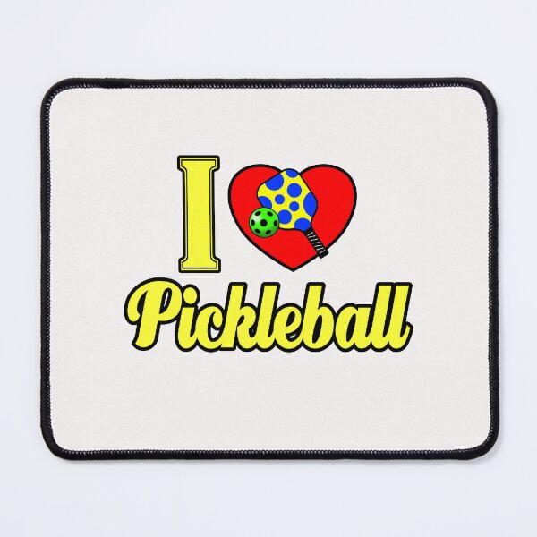 Item preview, I Love Pickleball Graphic Logo. designed and sold by Uncle Steve The Cartoonguy's Pickleball Madness..
