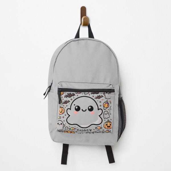 Item preview, Halloween Ghost Boo & Spooky Pumpkin – Cute Kawaii Ghost  designed and sold by Kawaii Nest.